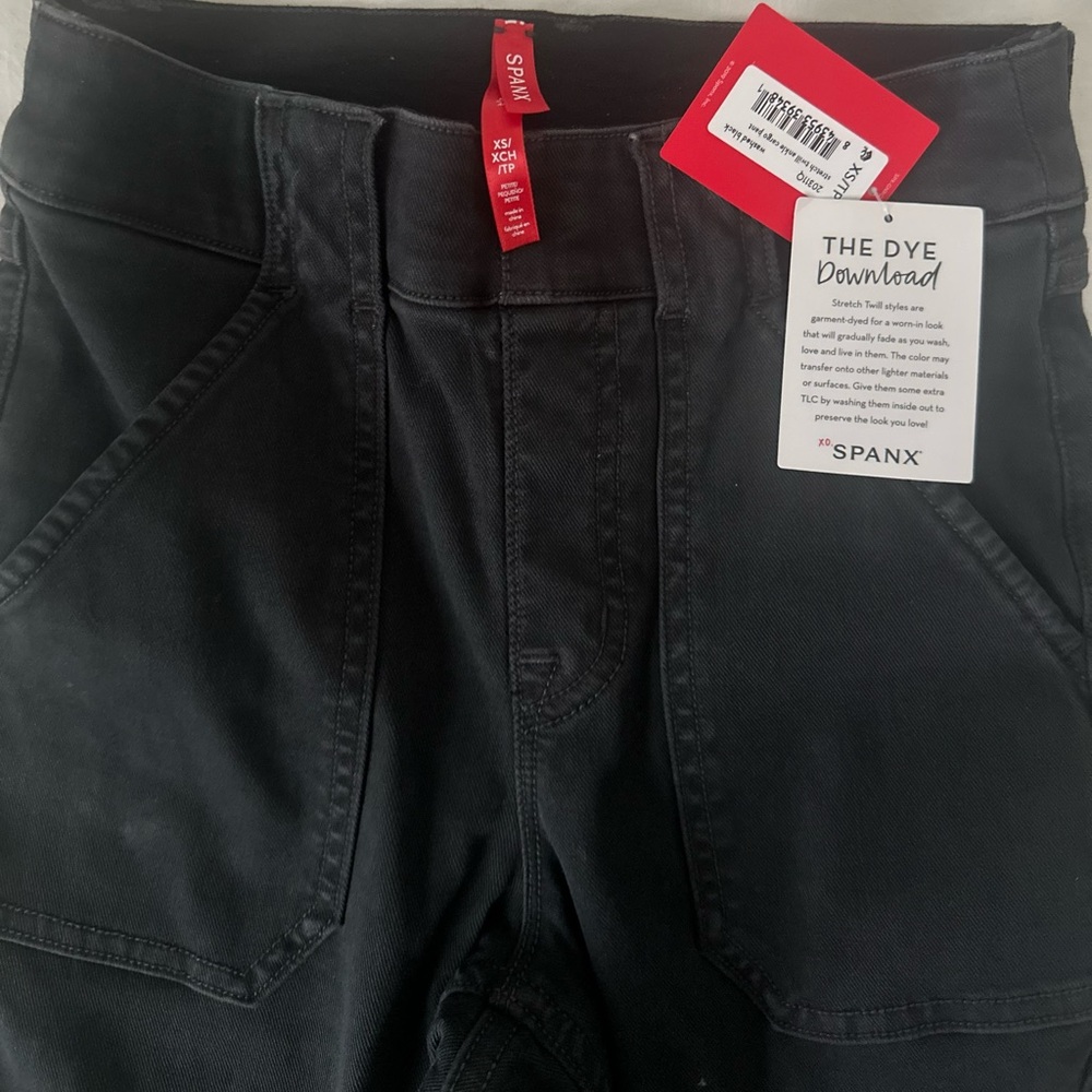 SPANX NWT Stretch Twill Ankle Cargo Pant size XS